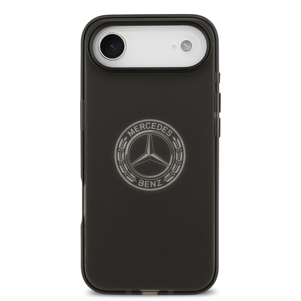 Apple iPhone 17 Air Kılıf Mercedes Benz Orjinal Lisanslı M-safe Şarj Özellikli Buzlu PC Nostaljik Yıldız Dizayn Kapak