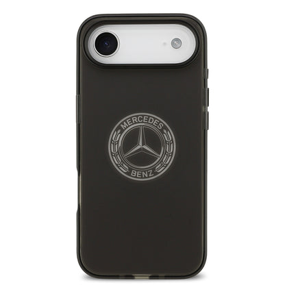 Apple iPhone 17 Air Kılıf Mercedes Benz Orjinal Lisanslı M-safe Şarj Özellikli Buzlu PC Nostaljik Yıldız Dizayn Kapak