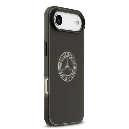 Apple iPhone 17 Air Kılıf Mercedes Benz Orjinal Lisanslı M-safe Şarj Özellikli Buzlu PC Nostaljik Yıldız Dizayn Kapak