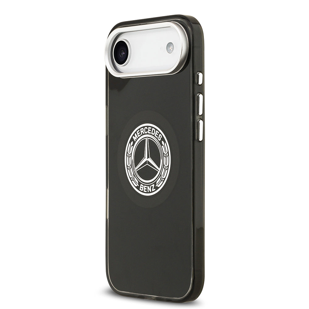 Apple iPhone 17 Air Kılıf Mercedes Benz Orjinal Lisanslı M-safe Şarj Özellikli Çift Katmanlı PC Nostaljik Yıldız Dizayn Kapak