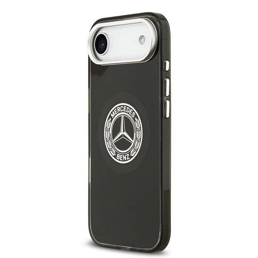 Apple iPhone 17 Air Kılıf Mercedes Benz Orjinal Lisanslı M-safe Şarj Özellikli Çift Katmanlı PC Nostaljik Yıldız Dizayn Kapak