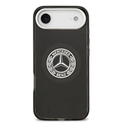 Apple iPhone 17 Air Kılıf Mercedes Benz Orjinal Lisanslı M-safe Şarj Özellikli Çift Katmanlı PC Nostaljik Yıldız Dizayn Kapak