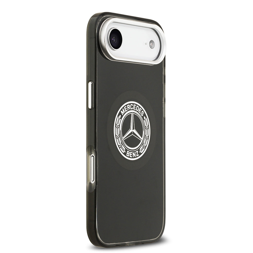 Apple iPhone 17 Air Kılıf Mercedes Benz Orjinal Lisanslı M-safe Şarj Özellikli Çift Katmanlı PC Nostaljik Yıldız Dizayn Kapak