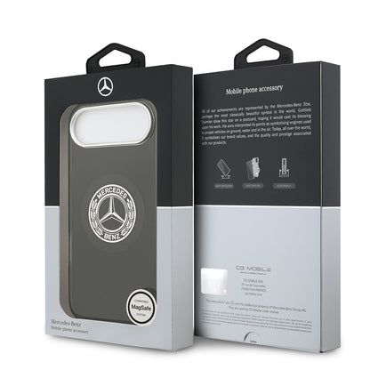 Apple iPhone 17 Air Kılıf Mercedes Benz Orjinal Lisanslı M-safe Şarj Özellikli Çift Katmanlı PC Nostaljik Yıldız Dizayn Kapak