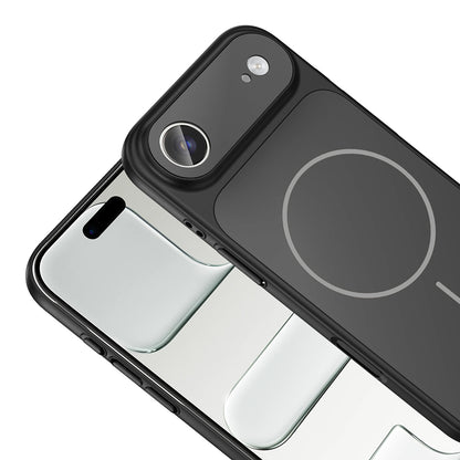 Apple iPhone 17 Air Kılıf Zore M-Safe Şarj Özellikli Kamera Korumalı Formen Kapak