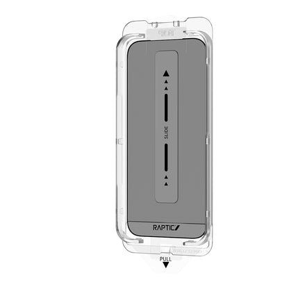 Apple iPhone 17 Air Raptic Air Glass 2.5D Privacy Hayalet Ekran Koruyucu 2 Adet + Kolay Uygulama Aparatlı