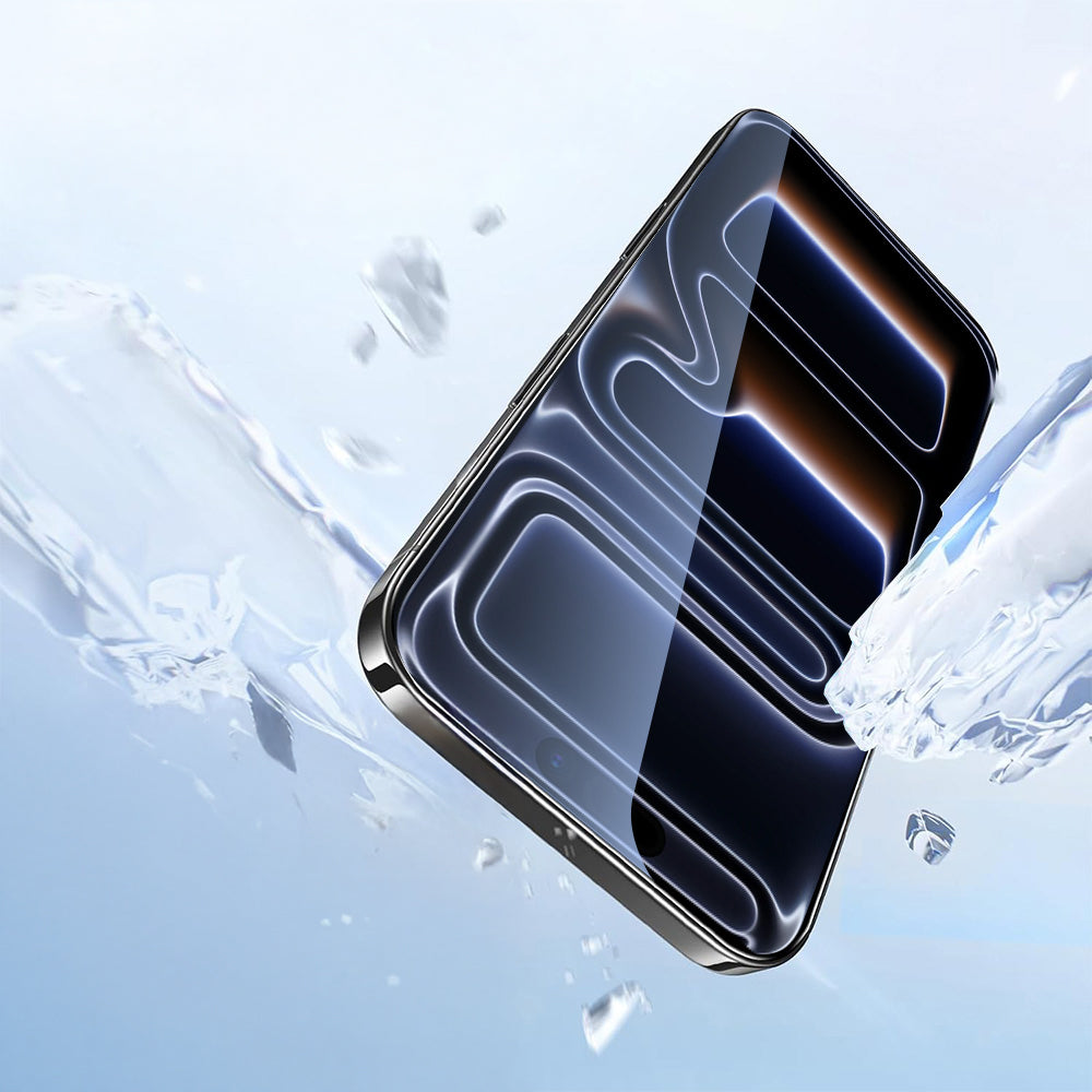 Apple iPhone 17 Air Zore 2.5D Oliv Privacy Temperli Cam Ekran Koruyucu + Kolay Uygulama Aparatı
