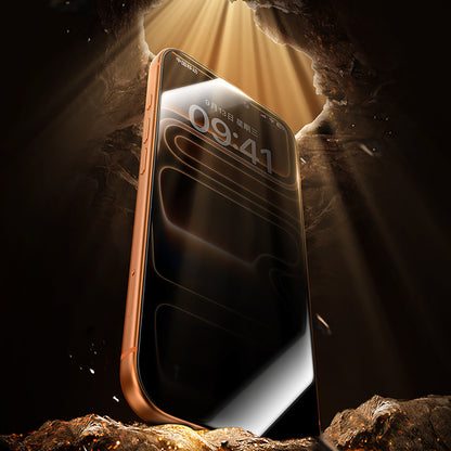 Apple iPhone 17 Benks Glass Warrior 2.0 EZFita Privacy Hayalet Cam Ekran Koruyucu + Kolay Uygulama Aparatı