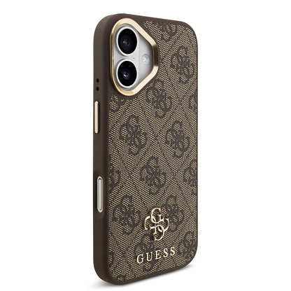 Apple iPhone 17 Guess Orjinal Lisanslı 4G ve Yazı Logolu Kılıf + Ekran Koruyucu + Lens Koruyucu 3in1 Aksesuar Seti