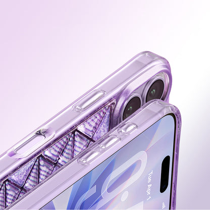 Apple iPhone 17 Kılıf 3D Buz Blok Desenli Zore Paris Kairo TPU Kapak