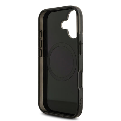 Apple iPhone 17 Kılıf AMG Orjinal Lisanslı Çift Katmanlı Büyük Logolu Petek Desenli Kapak