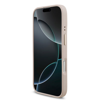 Apple iPhone 17 Kılıf Guess Orjinal Lisanslı 4G Büyük Metal Logolu Kalın Askılı Kapak