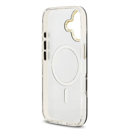 Apple iPhone 17 Kılıf Guess Orjinal Lisanslı Metal Kamera Çerçeveli Simli Aynalı Kapak