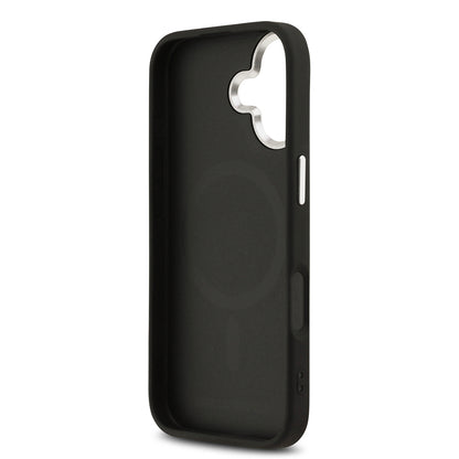 Apple iPhone 17 Kılıf Karl Lagerfeld Orjinal Lisanslı M-safe Şarj Özellikli Metal Kamera ve Buton Tasarımlı Paris RSG PU Deri Kapak