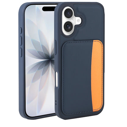 Apple iPhone 17 Kılıf Kartlıklı Zore X-Kart Silikon Kapak