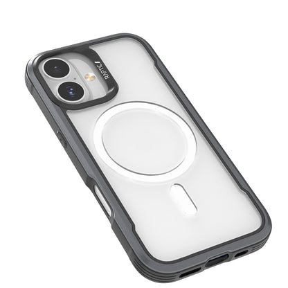 Apple iPhone 17 Kılıf M-safe Şarj Özellikli Airbagli Raptic Shield Serisi Şeffaf Arka Yüzey Kapak
