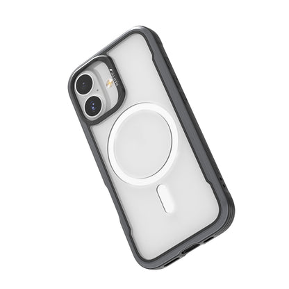 Apple iPhone 17 Kılıf M-safe Şarj Özellikli Airbagli Raptic Shield Serisi Şeffaf Arka Yüzey Kapak