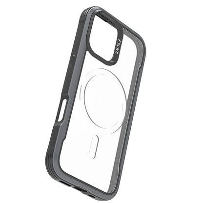 Apple iPhone 17 Kılıf M-safe Şarj Özellikli Airbagli Raptic Shield Serisi Şeffaf Arka Yüzey Kapak