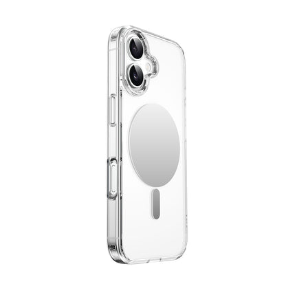Apple iPhone 17 Kılıf M-safe Şarj Özellikli Wiwu MCC-701 Aynalı Pro Serisi Sert PC Kapak