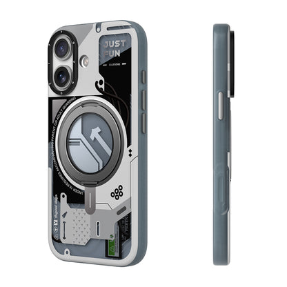 Apple iPhone 17 Kılıf M-safe Şarj Özellikli Youngkit Starship Serisi Kapak
