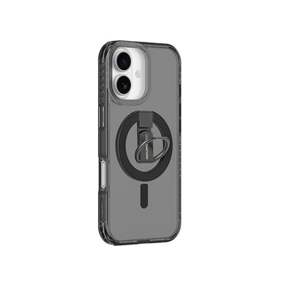 Apple iPhone 17 Kılıf M-safe Şarj Özellikli Yüzük Standlı Amazingthing Titan Pro Serisi Kapak