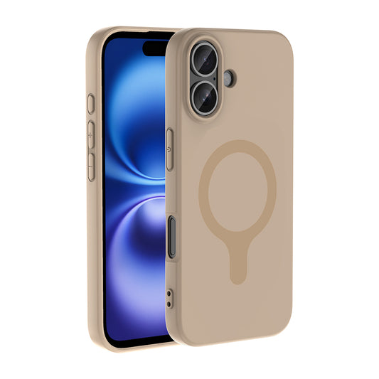 Apple iPhone 17 Kılıf M-Safe Şarj Özellikli Zore Aris Silikon Kapak