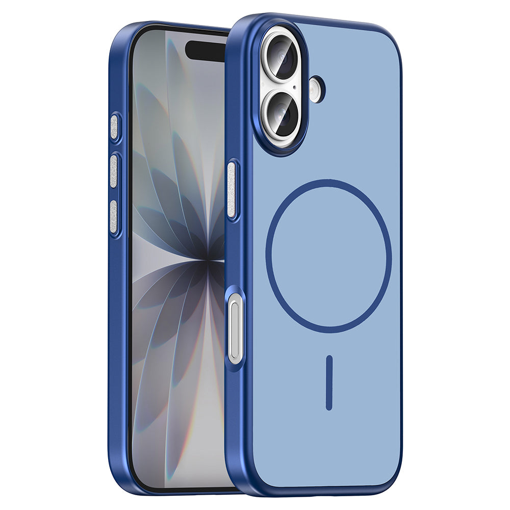 Apple iPhone 17 Kılıf M-Safe Şarj Özellikli Zore Lora PC Kapak