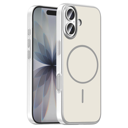 Apple iPhone 17 Kılıf M-Safe Şarj Özellikli Zore Lora PC Kapak