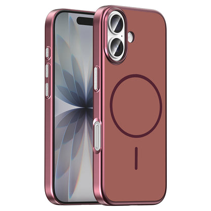 Apple iPhone 17 Kılıf M-Safe Şarj Özellikli Zore Lora PC Kapak