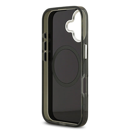Apple iPhone 17 Kılıf Mercedes Benz Orjinal Lisanslı M-safe Şarj Özellikli Çift Katmanlı PC Nostaljik Yıldız Dizayn Kapak