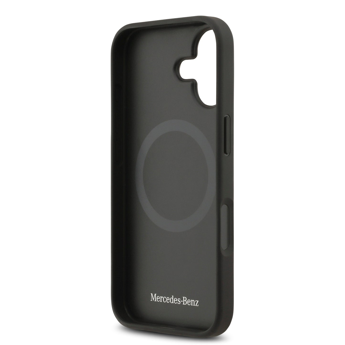 Apple iPhone 17 Kılıf Mercedes Benz Orjinal Lisanslı M-safe Şarj Özellikli Hakiki Deri Nostaljik Yıldız Dizayn Kapak