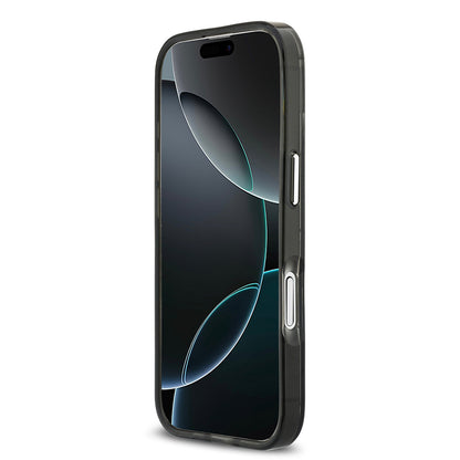 Apple iPhone 17 Kılıf Orjinal Lisanslı M-safe Şarj Özellikli Karl Lagerfeld IML Baskılı Monogram Dizayn Kapak