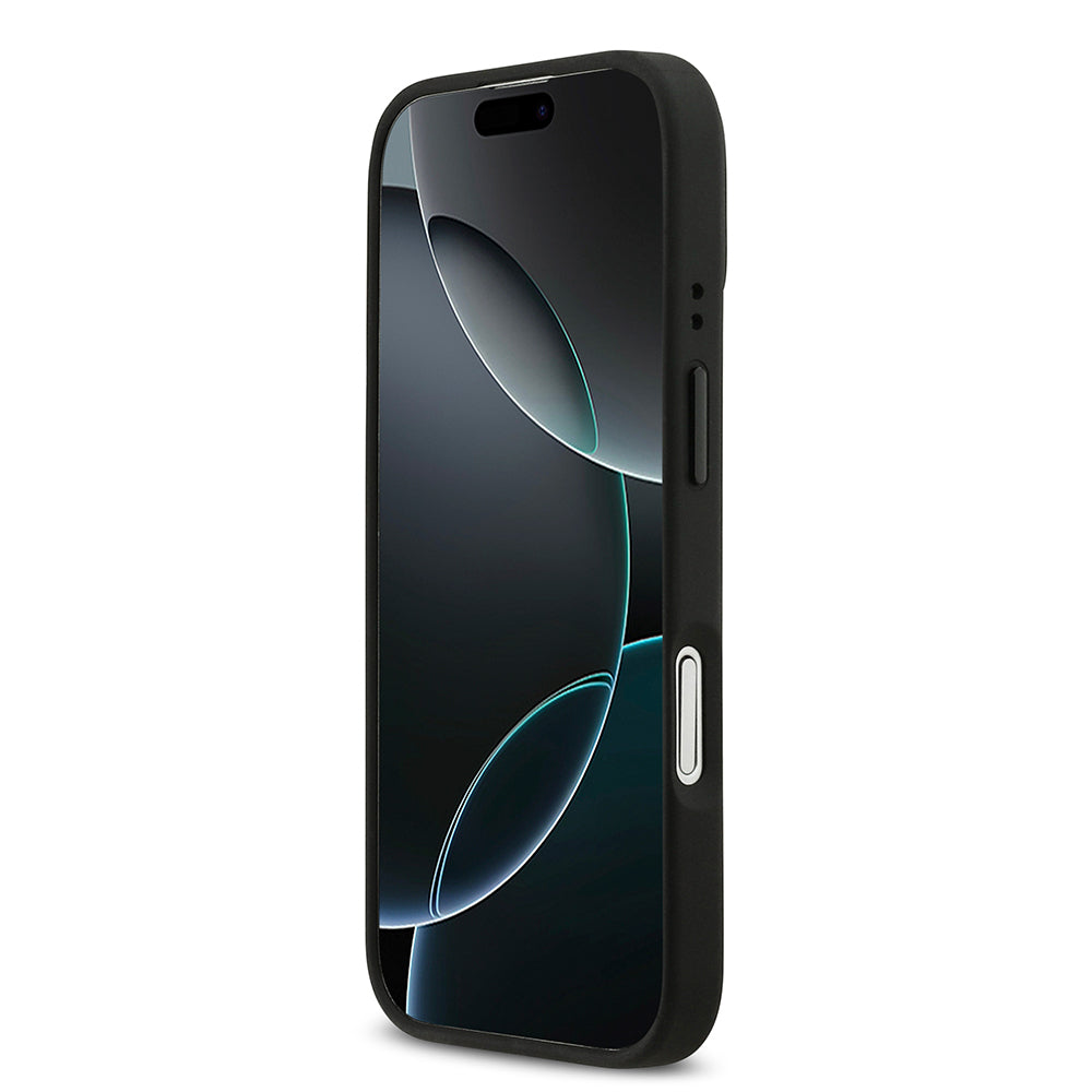 Apple iPhone 17 Kılıf Redbull Orjinal Lisanslı M-safe Şarj Özellikli Kırmızı Halka ve Logo Kabartmalı PU Deri Kapak