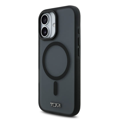 Apple iPhone 17 Kılıf TUMI Orjinal Lisanslı M-safe Şarj Özellikli Buzlu Transparan Kapak