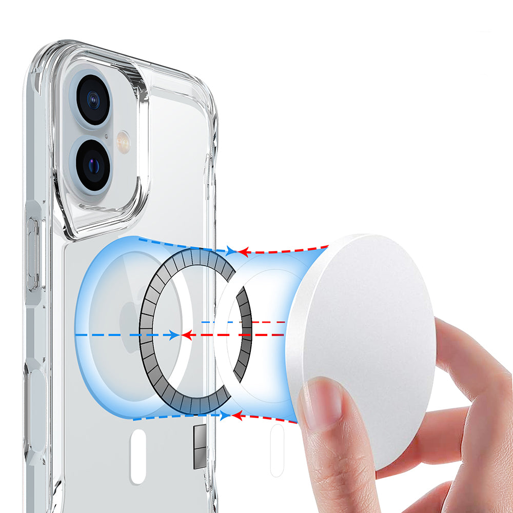 Apple iPhone 17 Kılıf Zore M-safe Şarj Özellikli T-Max M-safe Kapak