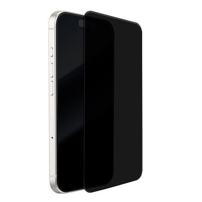 Apple iPhone 17 Mohseven M7 Privacy Sapphire Coating Temperli Cam Ekran Koruyucu + Kolay Uygulama Aparatı