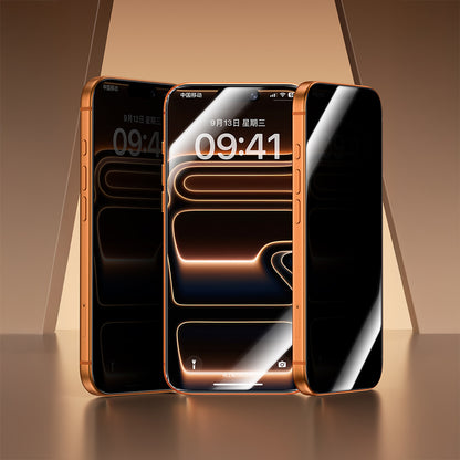 Apple iPhone 17 Pro Benks Glass Warrior 2.0 EZFita Privacy Hayalet Cam Ekran Koruyucu + Kolay Uygulama Aparatı