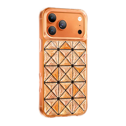 Apple iPhone 17 Pro Kılıf 3D Buz Blok Desenli Zore Paris Kairo TPU Kapak