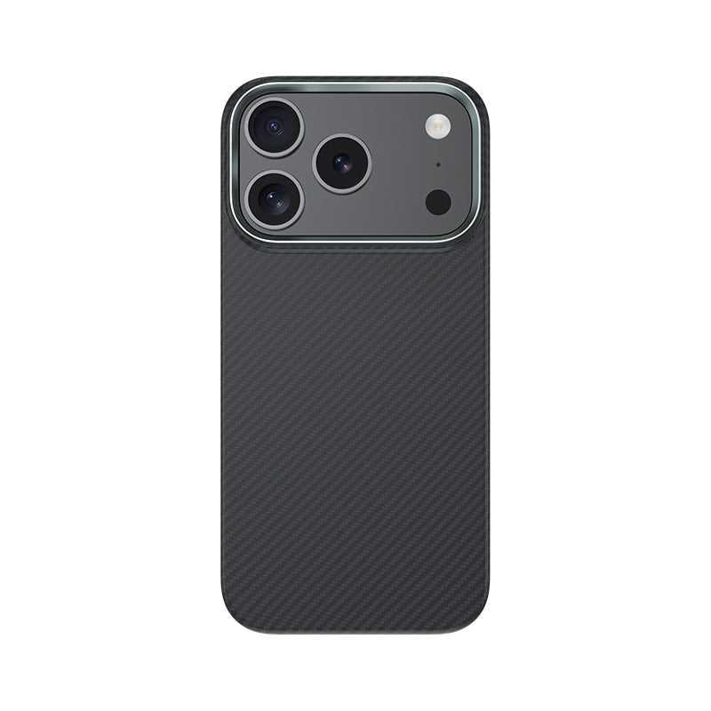 Apple iPhone 17 Pro Kılıf Benks M-safe Şarj Özellikli Metal Kamera Çerçeveli Magnetik ArmorAir 600D Kevlar Fiber Kapak