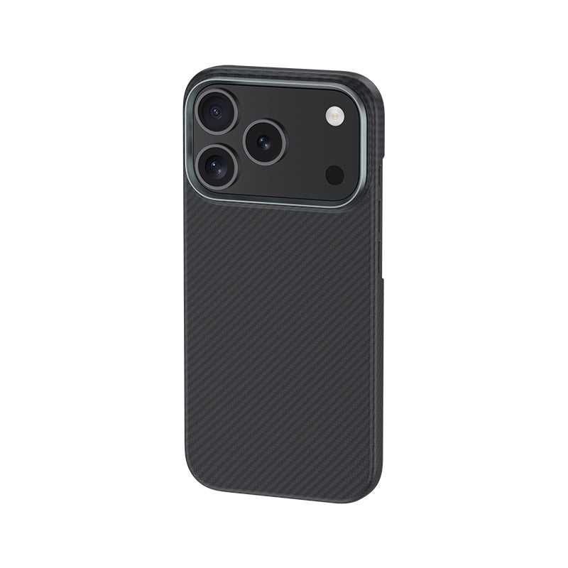 Apple iPhone 17 Pro Kılıf Benks M-safe Şarj Özellikli Metal Kamera Çerçeveli Magnetik ArmorAir 600D Kevlar Fiber Kapak