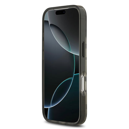 Apple iPhone 17 Pro Kılıf BMW Orjinal Lisanslı M-safe Şarj Özellikli Metal Kamera Butonlu Yatay Şeritli M Dizayn Kapak