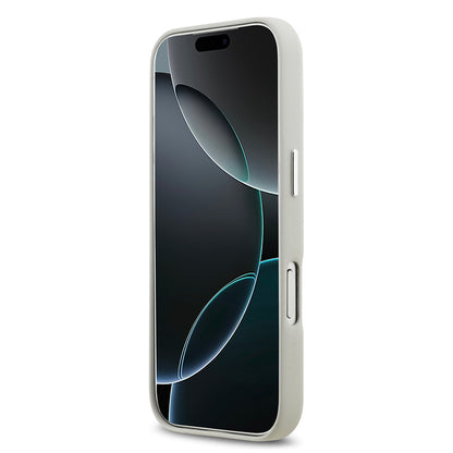 Apple iPhone 17 Pro Kılıf BMW Orjinal Lisanslı M-safe Şarj Özellikli Metal Logolu Tam Kaplama Deri Kapak