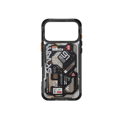 Apple iPhone 17 Pro Kılıf Desenli Airbag Tasarımlı Skinarma Spectra Kapak