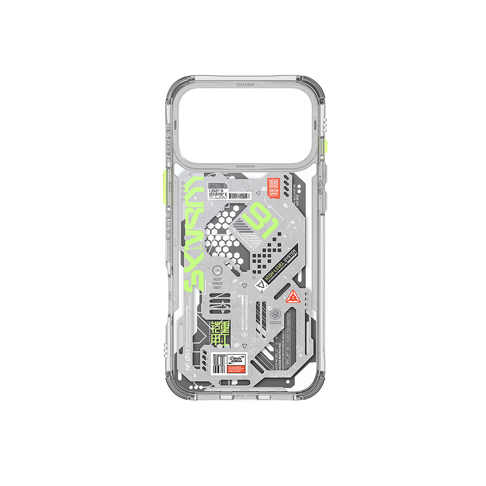 Apple iPhone 17 Pro Kılıf Desenli Airbag Tasarımlı Skinarma Spectra Kapak