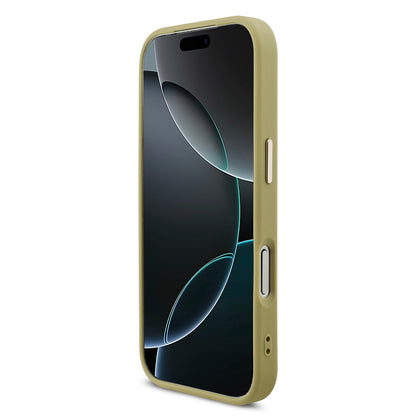 Apple iPhone 17 Pro Kılıf Guess Orjinal Lisanslı 4G Büyük Metal Kamera Çerçeveli ve Logolu Glitter Kapak