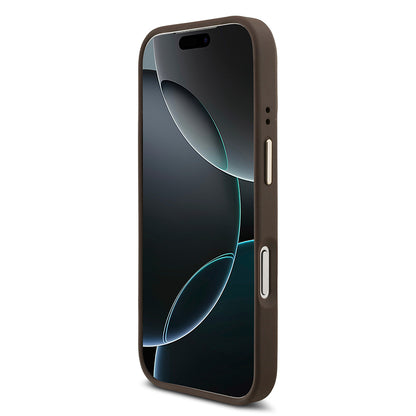 Apple iPhone 17 Pro Kılıf Guess Orjinal Lisanslı M-safe Şarj Özellikli Askılı ve 4G Logo Kartlıklı Kapak