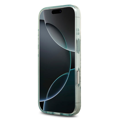 Apple iPhone 17 Pro Kılıf Guess Orjinal Lisanslı M-safe Şarj Özellikli Flower Tonal Circle Kapak