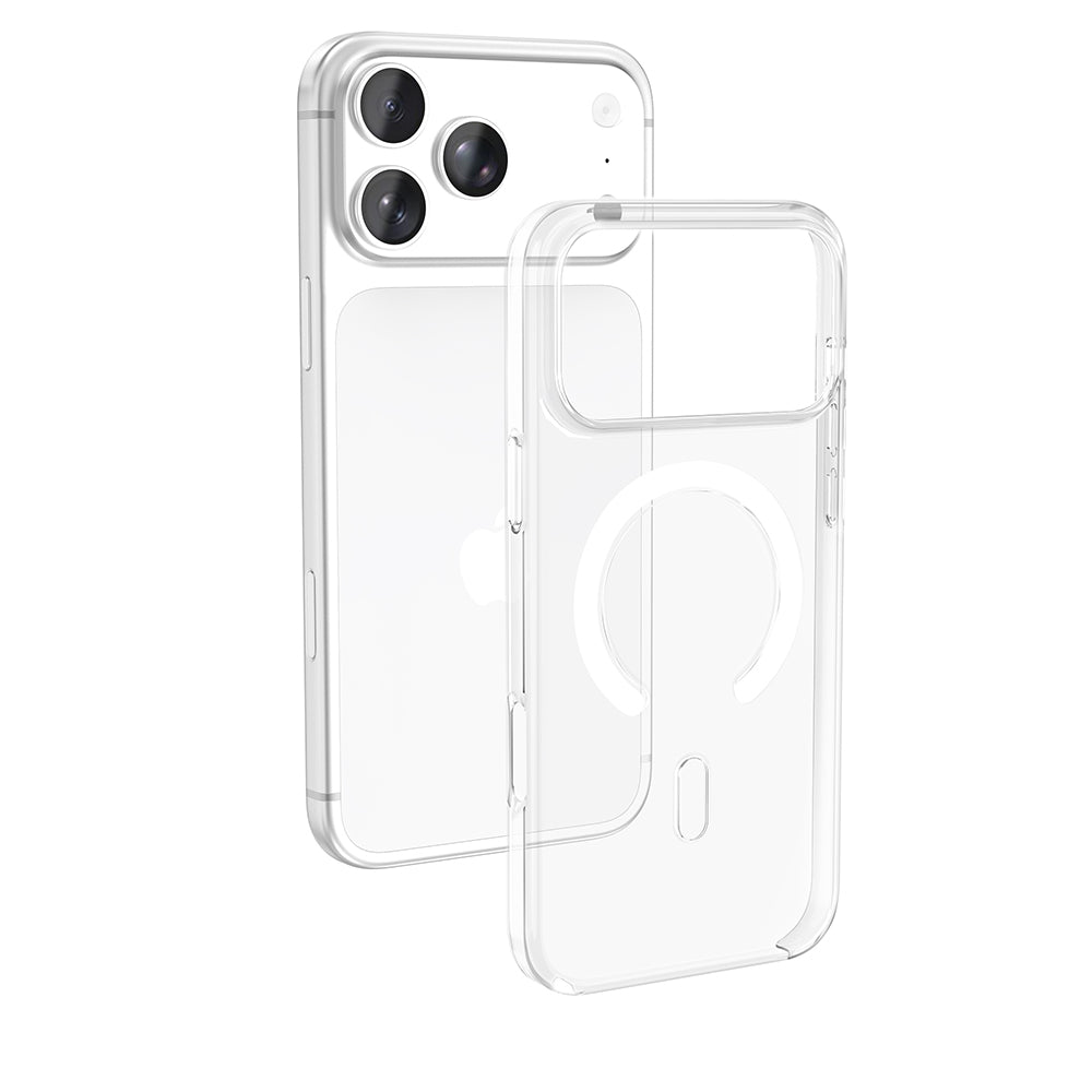 Apple iPhone 17 Pro Kılıf IC Çipli Zore Wireless Şarj Özellikli Şeffaf Orjin Kapak