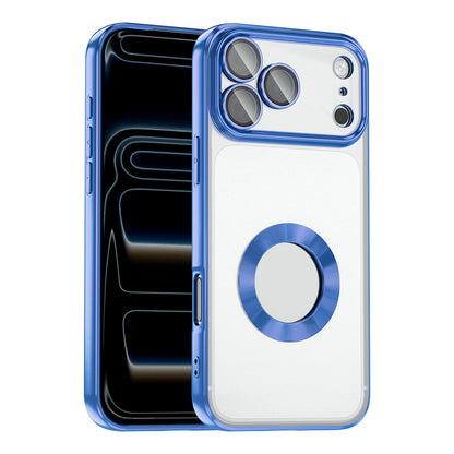 Apple iPhone 17 Pro Kılıf Kamera Korumalı Logo Gösteren Zore Omega Kapak