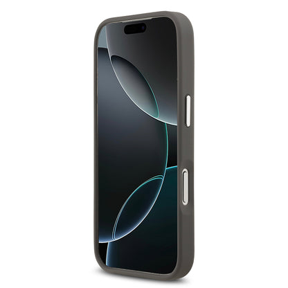 Apple iPhone 17 Pro Kılıf Karl Lagerfeld Orjinal Lisanslı Metal Logolu K&C Heads Pin Kapak